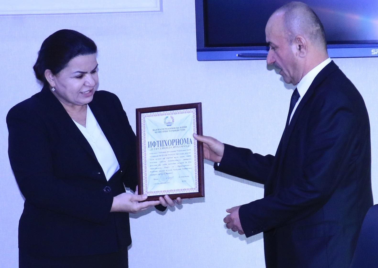 Ҳайати нави Шӯрои миллии таҳсилот тасдиқ шуд