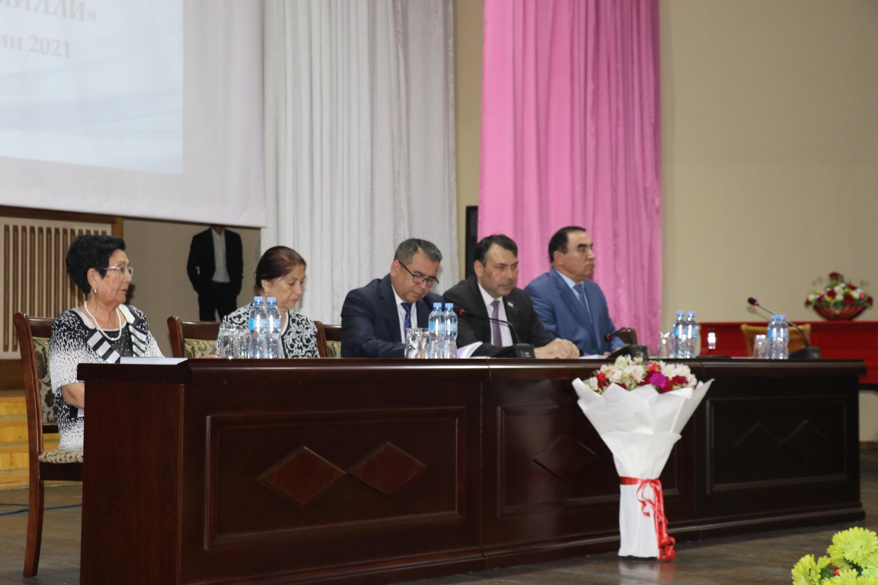 КОНФЕРЕНСИЯ БАХШИДА БА 110-СОЛАГИИ МИРЗО  ТУРСУНЗОДА