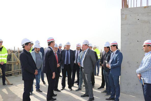 БОЗДИДИ МУОВИНИ САРВАЗИРИ МАМЛАКАТ АЗ РАФТИ КОРҲОИ СОХТМОНӢ ДАР МУАССИСАИ ТАҲСИЛОТИ МИЁНАИ УМУМИИ АЗ ҶОНИБИ ФЕДЕРАТСИЯИ РОССИЯ ДАР ШАҲРИ ДУШАНБЕ СОХТАШАВАНДА