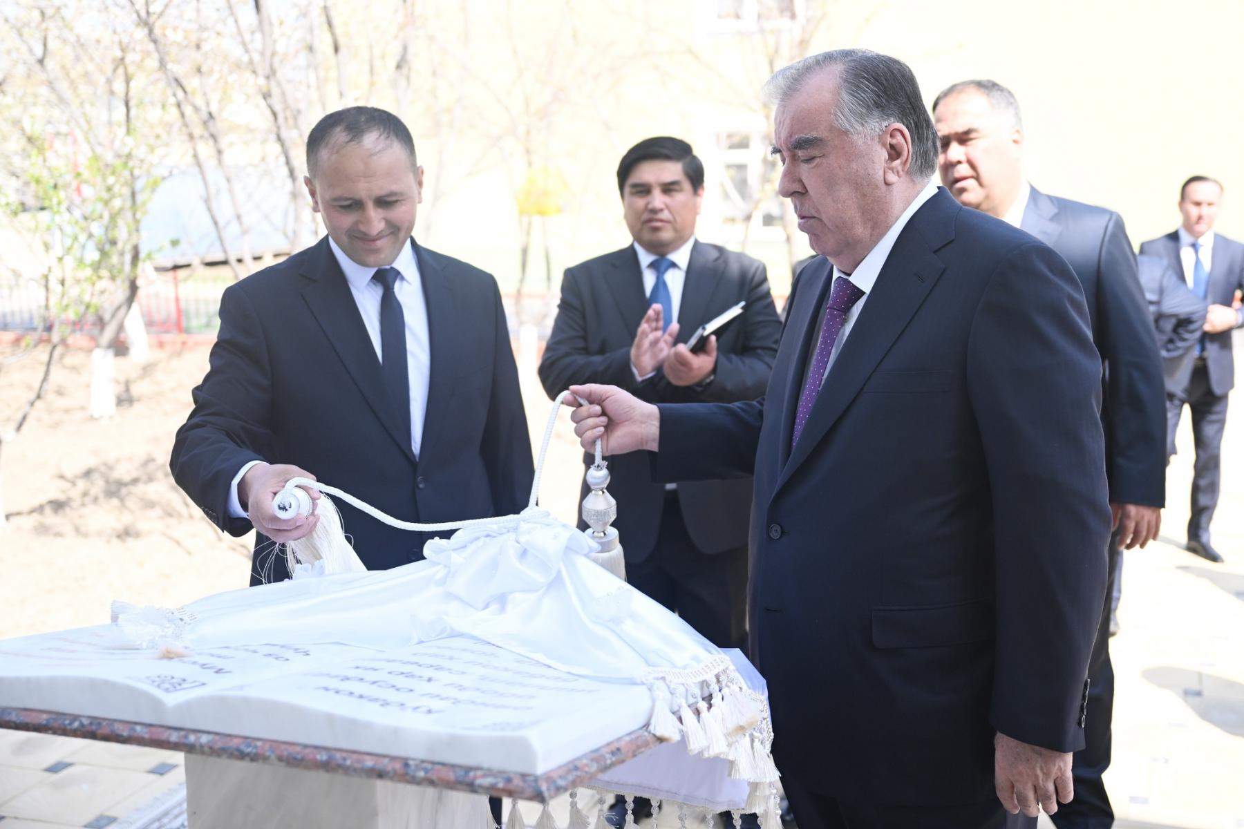 Ифтитоҳи Муассисаи таълимии томактабии ширхоргоҳ-кӯдакистони №8 ба номи “Табассум” дар шаҳри Истаравшан