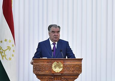  СУХАНРОНИИ ПРЕЗИДЕНТИ ҶУМҲУРИИ ТОҶИКИСТОН ПЕШВОИ МИЛЛАТ, МУҲТАРАМ ЭМОМАЛӢ РАҲМОН ДАР РӮЗИ ДОНИШ