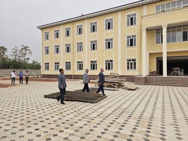 БОЗДИДИ ВАЗИРИ МАОРИФ ВА ИЛМ АЗ СОХТМОНИ МУАССИСАИ ТАҲСИЛОТИ МИЁНАИ УМУМИИ №9-И НОҲИЯИ ПАНҶ