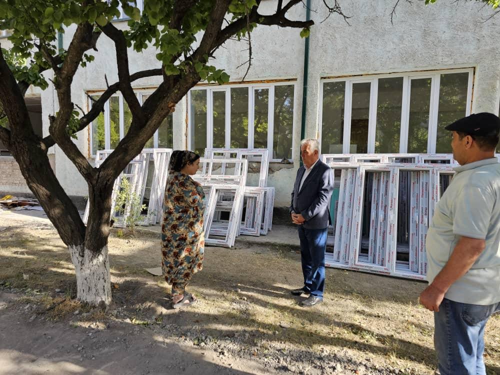 БОЗДИДИ ВАЗИРИ МАОРИФ ВА ИЛМ АЗ МУАССИСАҲОИ ТАЪЛИМИИ НОҲИЯИ АЙНӢ