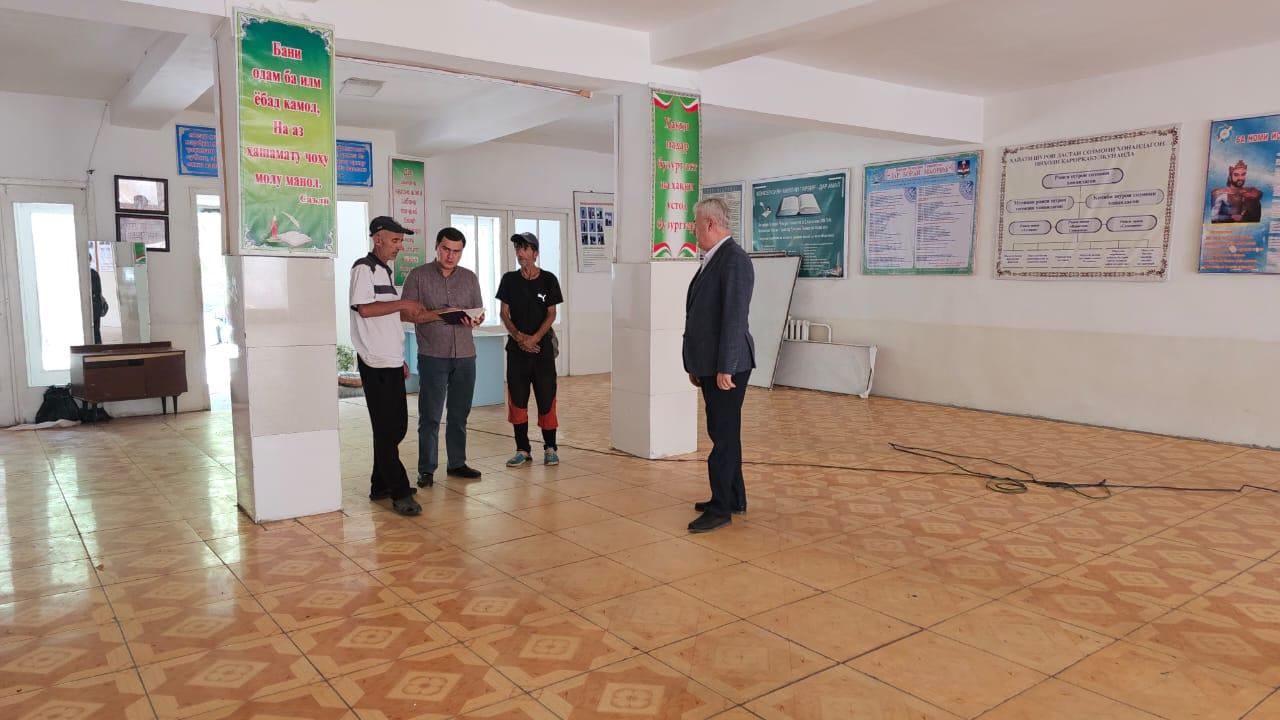 БОЗДИДИ ВАЗИРИ МАОРИФ ВА ИЛМ АЗ МУАССИСАИ ТАҲСИЛОТИ МИЁНАИ УМУМИИ №8 НОҲИЯИ РӮШОН