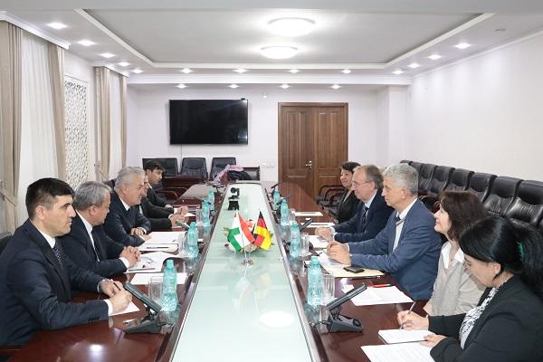 Вохӯрии Раҳим Саидзода бо Андреас Протманн