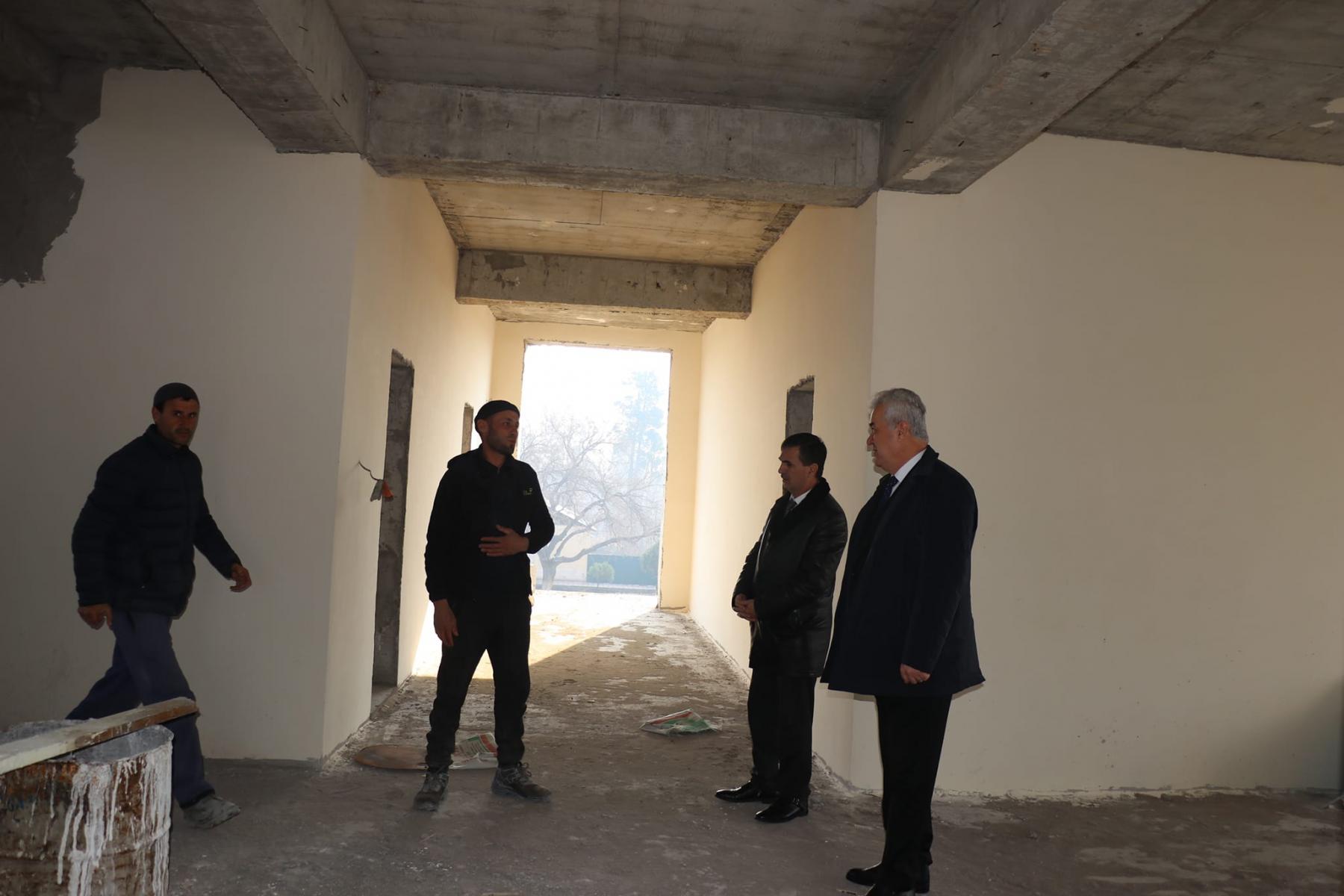 БОЗДИДИ ВАЗИРИ МАОРИФ ВА ИЛМ АЗ СОХТМОНИ БИНОИ НАВИ ШУЪБАИ МАОРИФИ НОҲИЯИ ДӮСТӢ