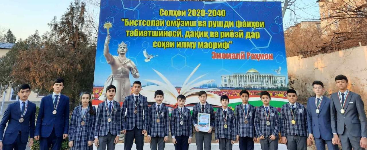 15 МЕДАЛИ ТИЛЛОИ ХОНАНДАГОНИ ТОҶИК АЗ ОЗМУНИ “BRICMATH-2020”