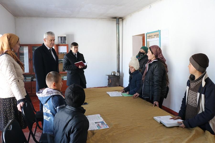 БОЗДИДИ ВАЗИРИ МАОРИФ ВА ИЛМ АЗ МУАССИСАҲОИ ТАЪЛИМИИ НОҲИЯИ РӮДАКӢ