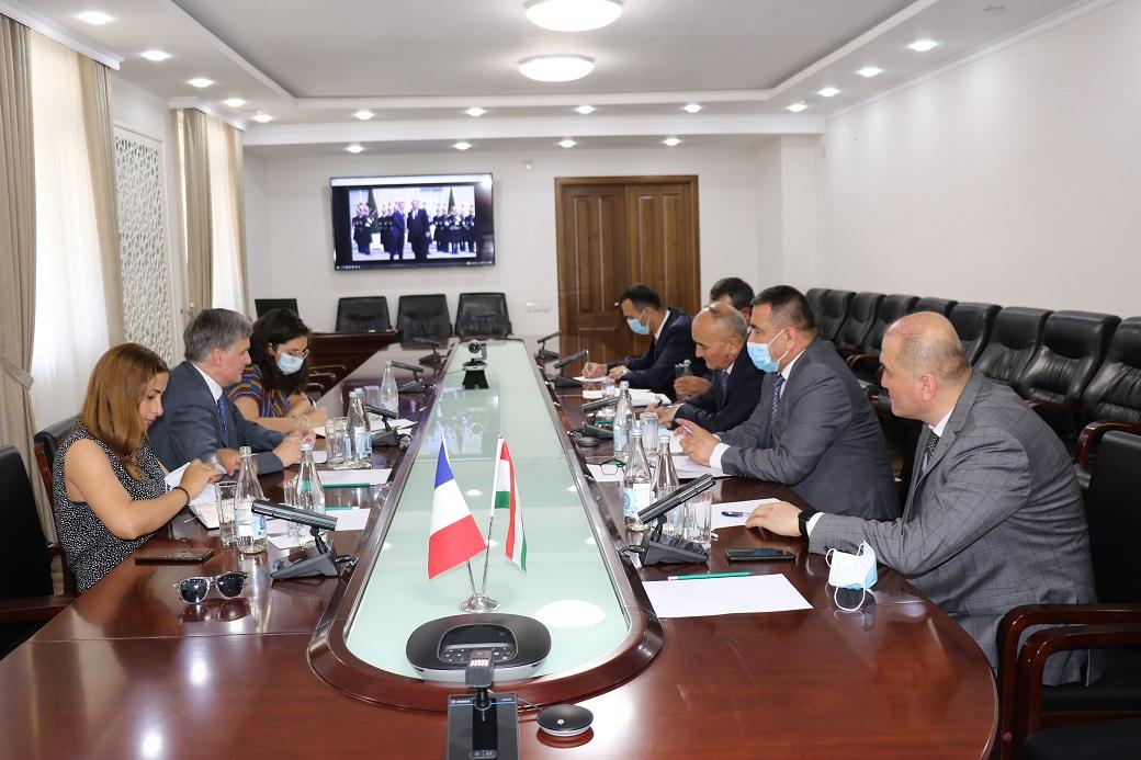 Вохӯрии Муҳаммадюсуф Имомзода бо Мишел Тарран