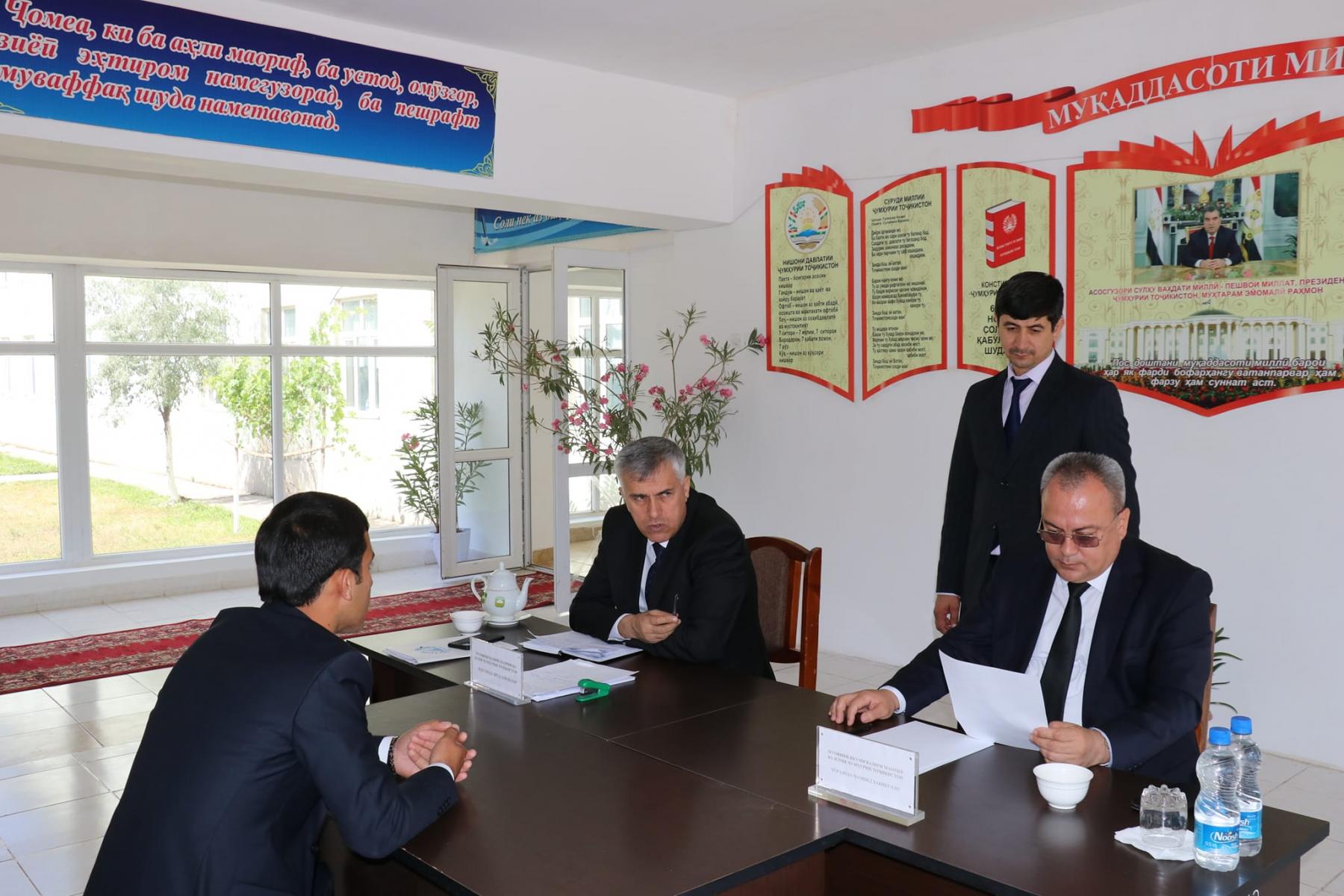 ДАР НОҲИЯИ НУРОБОД ҚАБУЛИ САЙЁРИ ШАҲРВАНДОН БАРГУЗОР ГАРДИД