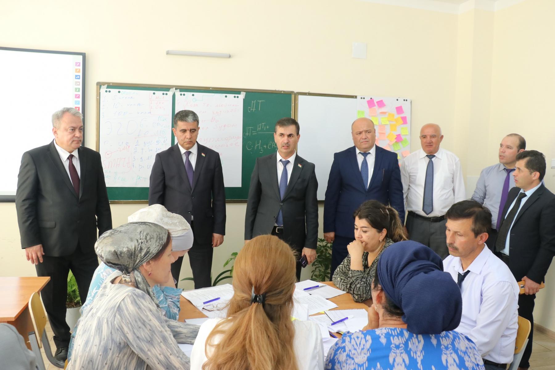 БАРГУЗОРИИ СЕМИНАРИ ОМӮЗИШӢ ҶИҲАТИ ОМОДА НАМУДАНИ МУТАХАССИСОН БАРОИ НИЗОМИ БАҲОГУЗОРИИ 10-ХОЛА