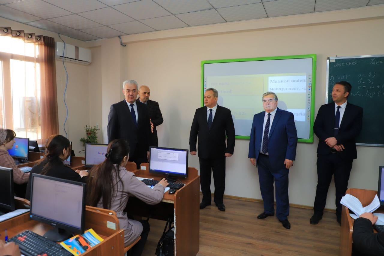 БОЗДИДИ ВАЗИРИ МАОРИФ ВА ИЛМ АЗ ДДХ БА НОМИ АКАДЕМИК Б.ҒАФУРОВ