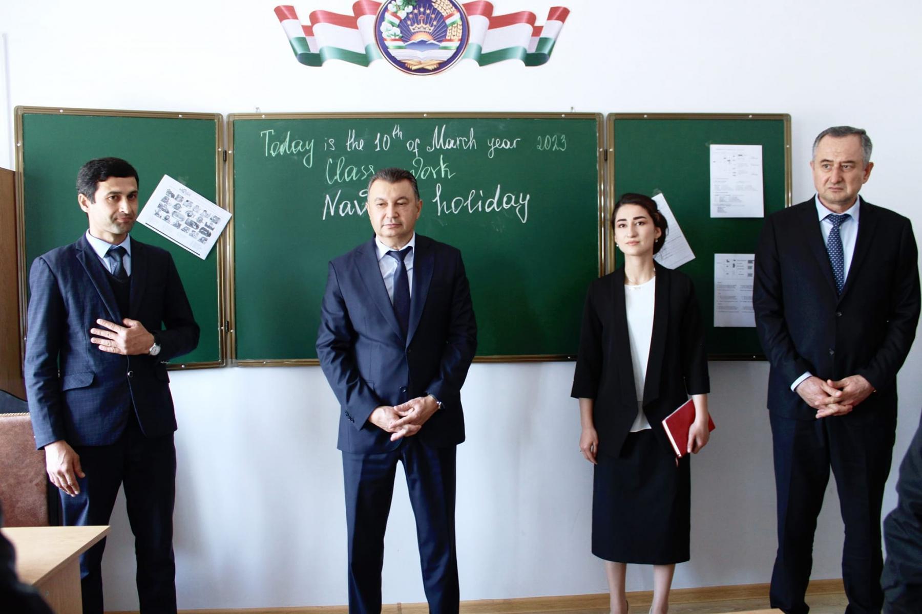 ИФТИТОҲИ МУАССИСАИ ТАҲСИЛОТИ ИБТИДОИИ №66 ДАР МАВЗЕИ УРТАБУЗИ ҶАМОАТИ ДЕҲОТИ ФАРХОР