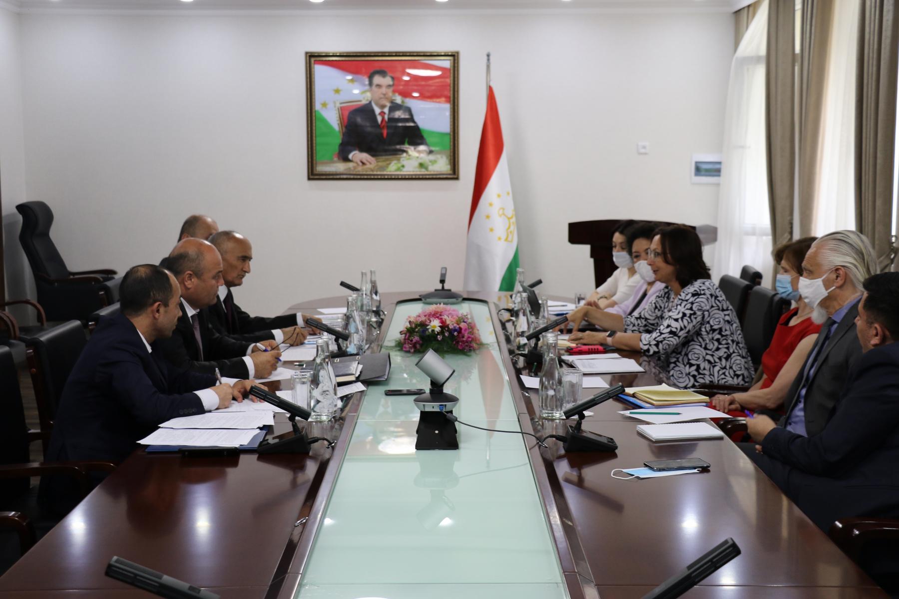 Вохӯрии Муҳаммадюсуф Имомзода бо Татяна Проскурякова 