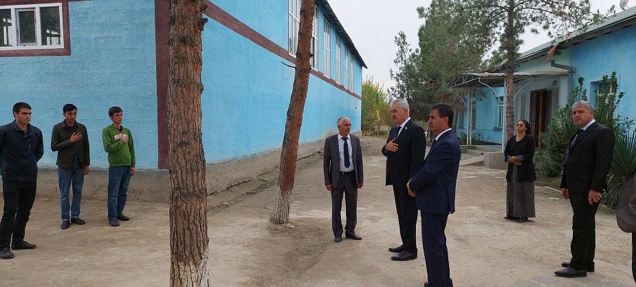 БОЗДИДИ ВАЗИРИ МАОРИФ ВА ИЛМ АЗ МУАССИСАҲОИ ТАЪЛИМИИ НОҲИЯИ ПАНҶ