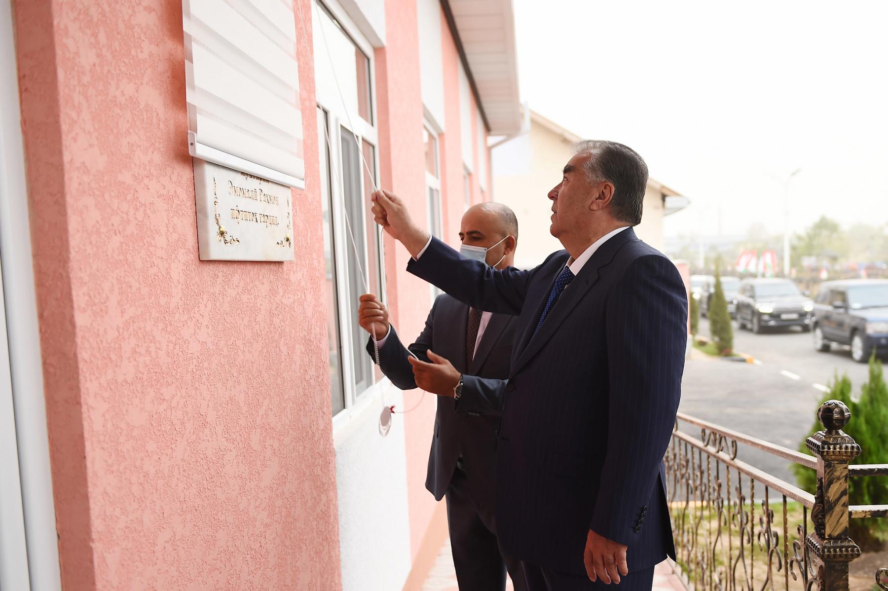 Ифтитоҳи бинои иловагии Муассисаи таҳсилоти миёнаи умумии рақами 8 дар ноҳияи Данғара