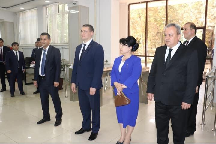 ТАШРИФИ ВАЗИРИ МАОРИФИ ҶУМҲУРИИ БЕЛАРУС БА ДОНИШГОҲИ ТЕХНИКИИ ТОҶИКИСТОН БА НОМИ АКАДЕМИК М.С.ОСИМӢ