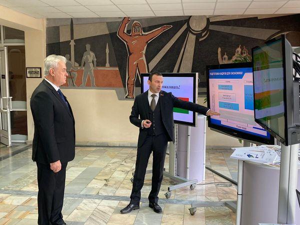 БОЗДИДИ ВАЗИРИ МАОРИФ ВА ИЛМИ ҶУМҲУРИИ ТОҶИКИСТОН АЗ ДОНИШГОҲИ ДАВЛАТИИ ИНФОРМАТИКА ВА РАДИОЭЛЕКТРОНИКАИ БЕЛОРУССИЯ