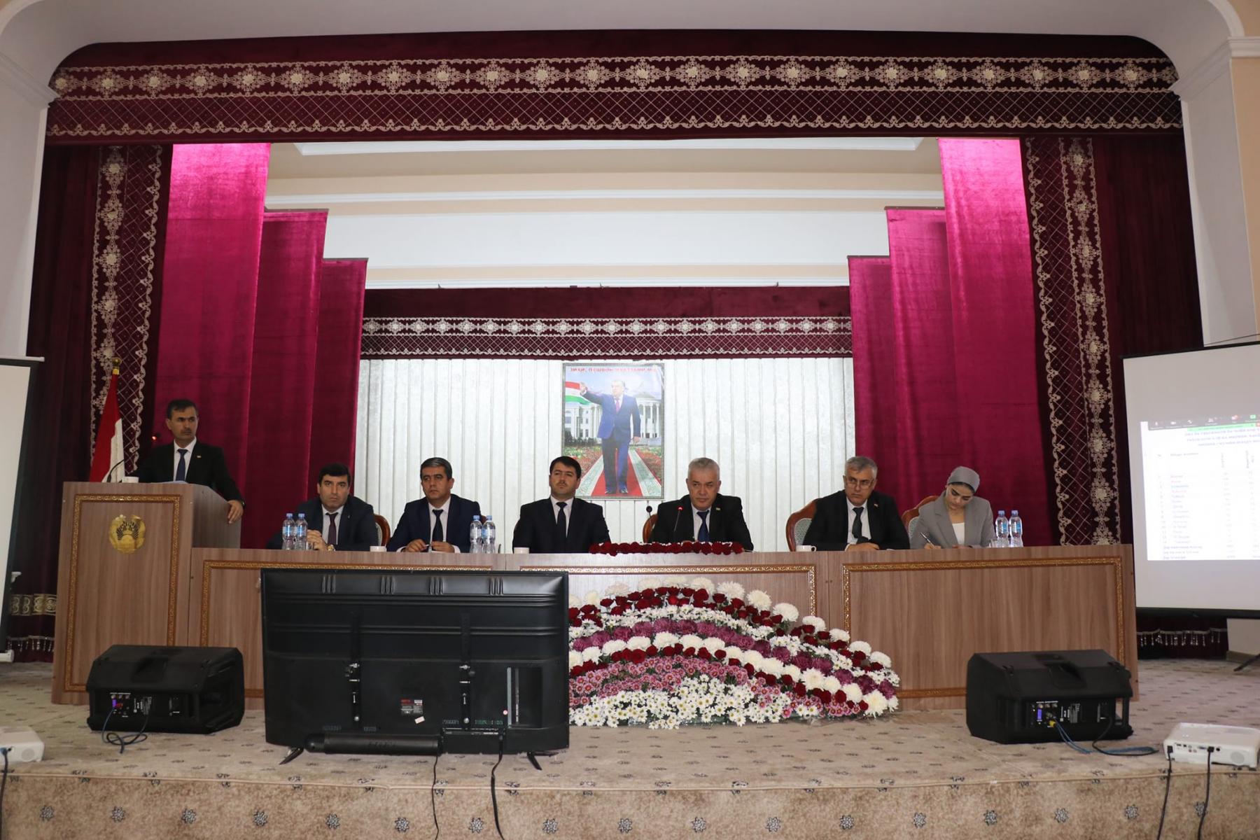 ҶАЛАСАИ САЙЁРИ ҲАЙАТИ МУШОВАРАИ ВАЗОРАТИ МАОРИФ ВА ИЛМИ ҶУМҲУРИИ ТОҶИКИСТОН ДАР  МИНТАҚАИ БОХТАРИ ВИЛОЯТИ ХАТЛОН