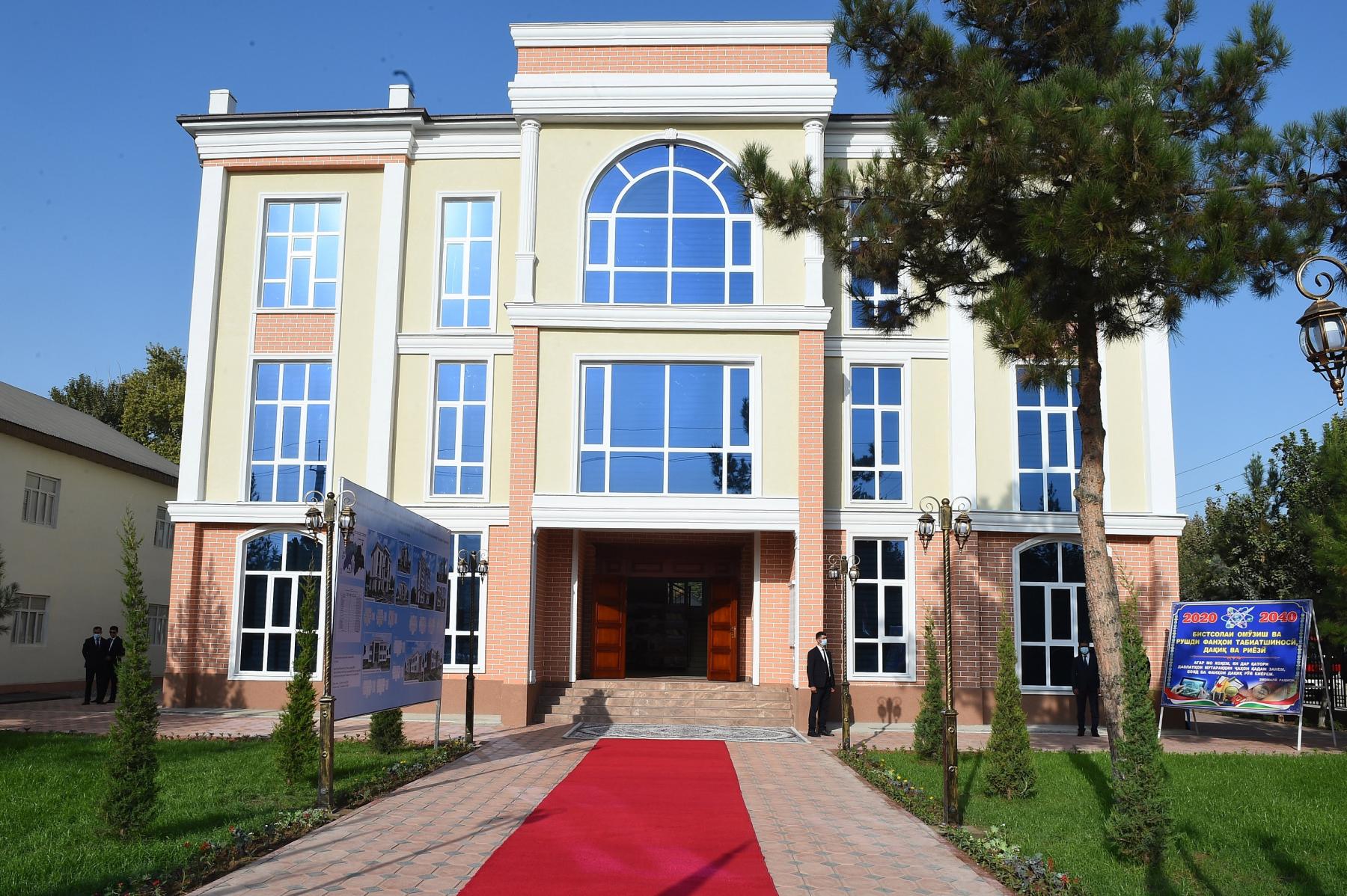  ИФТИТОҲИ БИНОИ ШУЪБАИ МАОРИФ ВА ШИНОСОӢ БО ЛОИҲАҲОИ СОХТМОНИ МУАССИСАҲОИ СОҲАИ МАОРИФ ДАР ВИЛОЯТИ ХАТЛОН