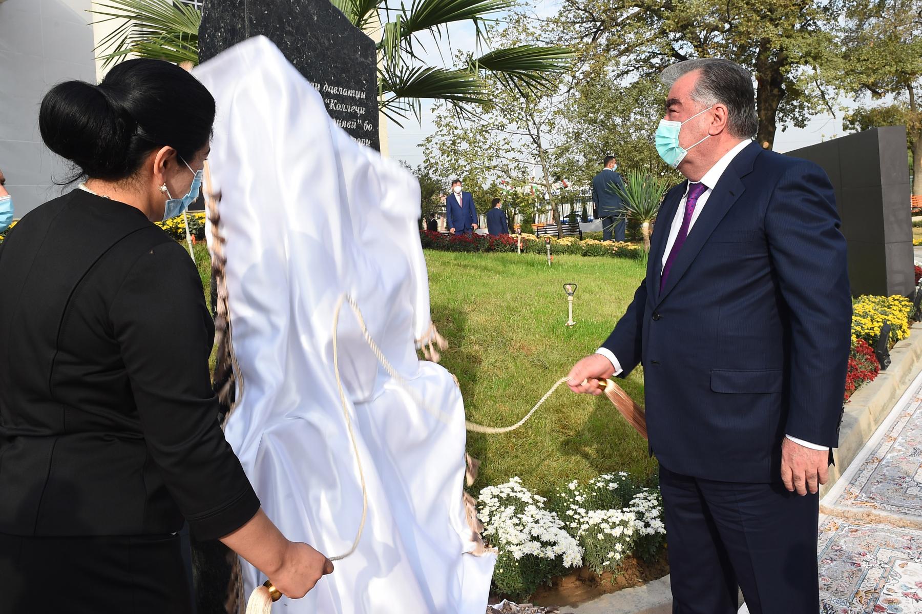 ИФТИТОҲИ БИНОИ НАВИ "КОЛЛЕҶИ ТИББИИ ҶУМҲУРИЯВӢ" ДАР ШАҲРИ ДУШАНБЕ