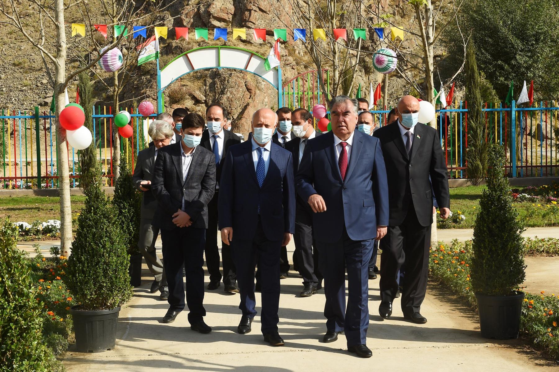 Ифтитоҳи боғчаи «Ахтарак» дар ноҳияи Рашт