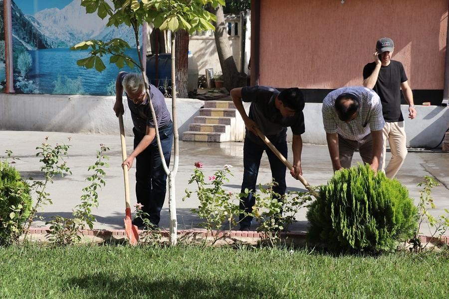 АКСҲО АЗ РАФТИ ШАНБЕГИИ ДАСТАҶАМЪОНА ДАР ДАСТГОҲИ МАРКАЗИИ ВАЗОРАТИ МАОРИФ ВА ИЛМ